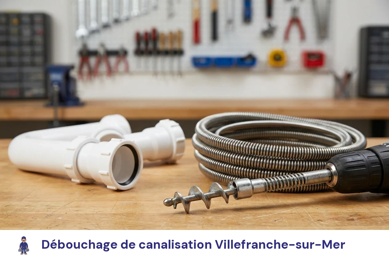 Débouchage de canalisation à Villefranche-sur-Mer