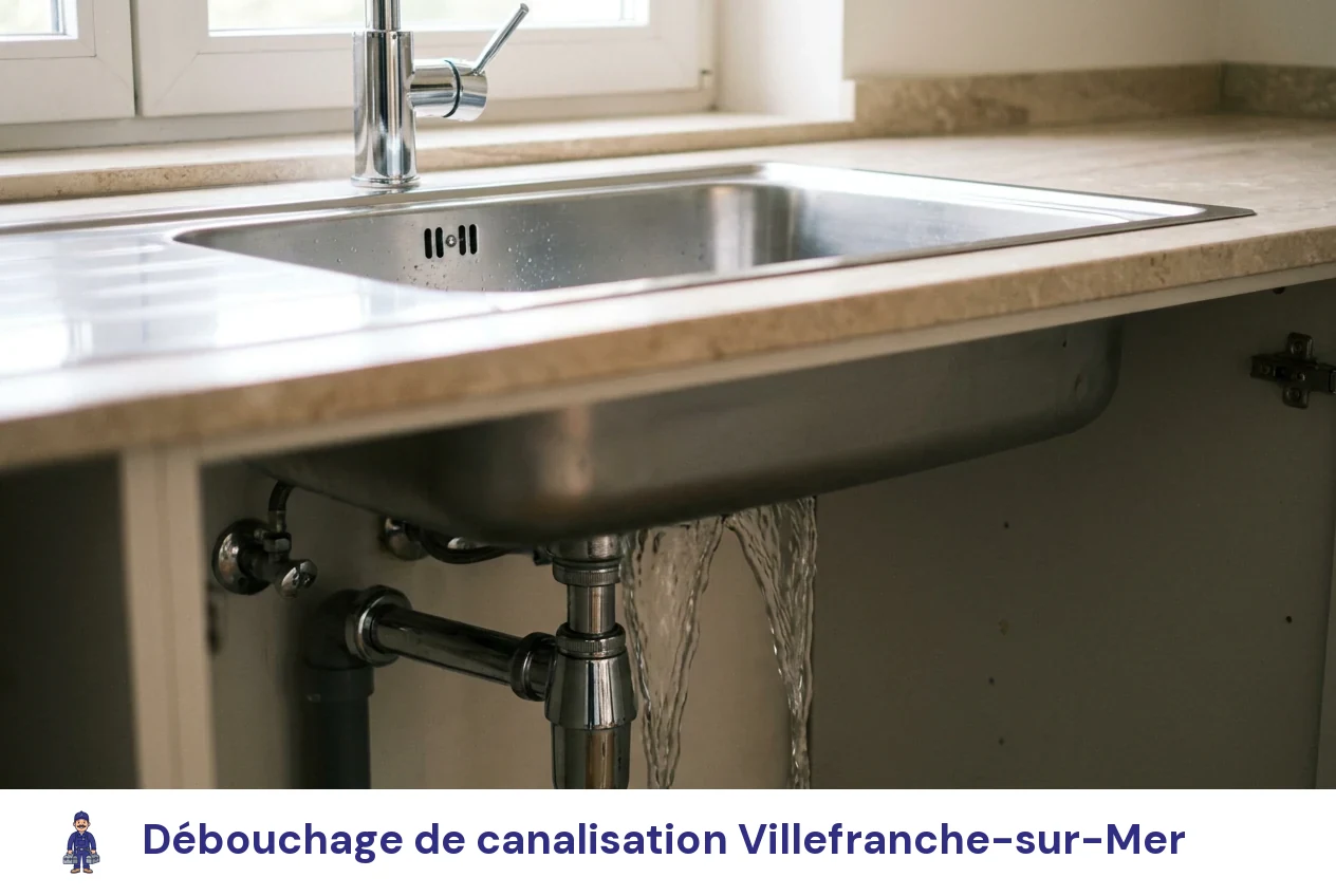 Débouchage de canalisation à Villefranche-sur-Mer