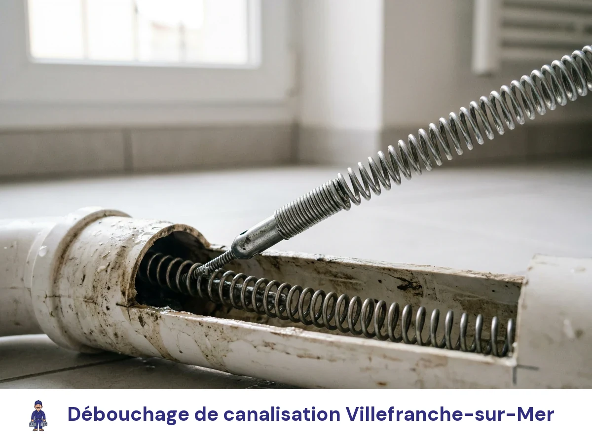 Débouchage de canalisation à Villefranche-sur-Mer