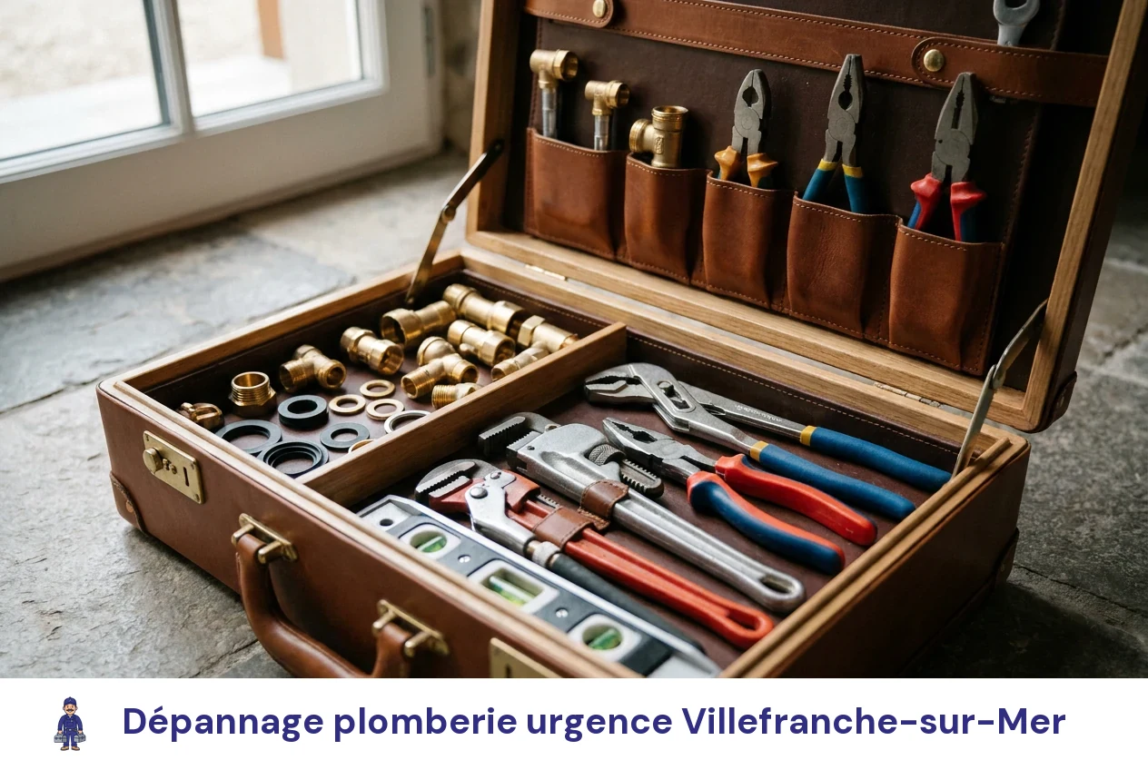 Dépannage plomberie urgence à Villefranche-sur-Mer
