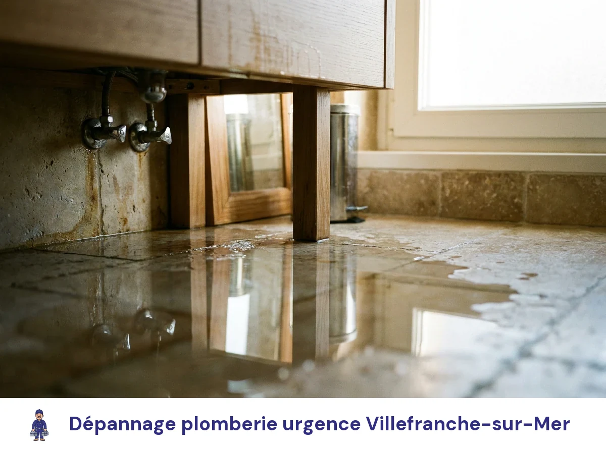 Dépannage plomberie urgence à Villefranche-sur-Mer