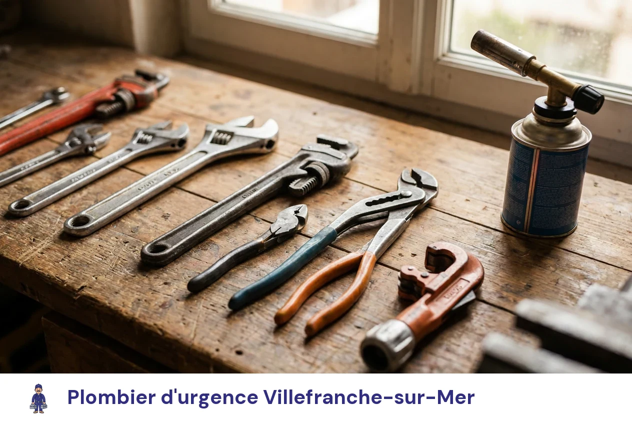 Plombier d'urgence à Villefranche-sur-Mer