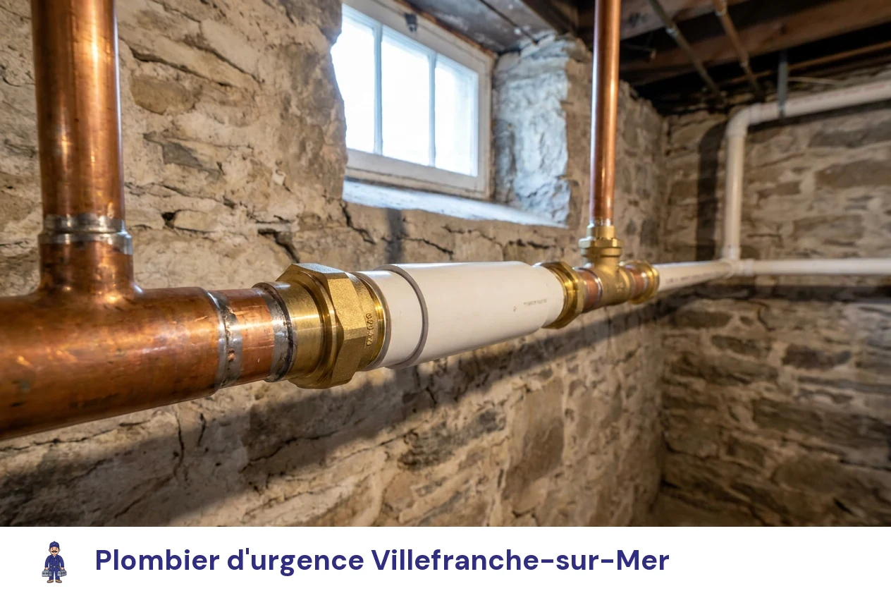Plombier d'urgence à Villefranche-sur-Mer