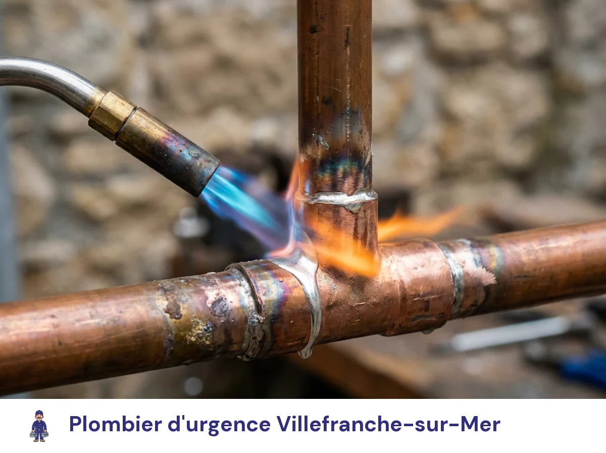 Plombier d'urgence à Villefranche-sur-Mer