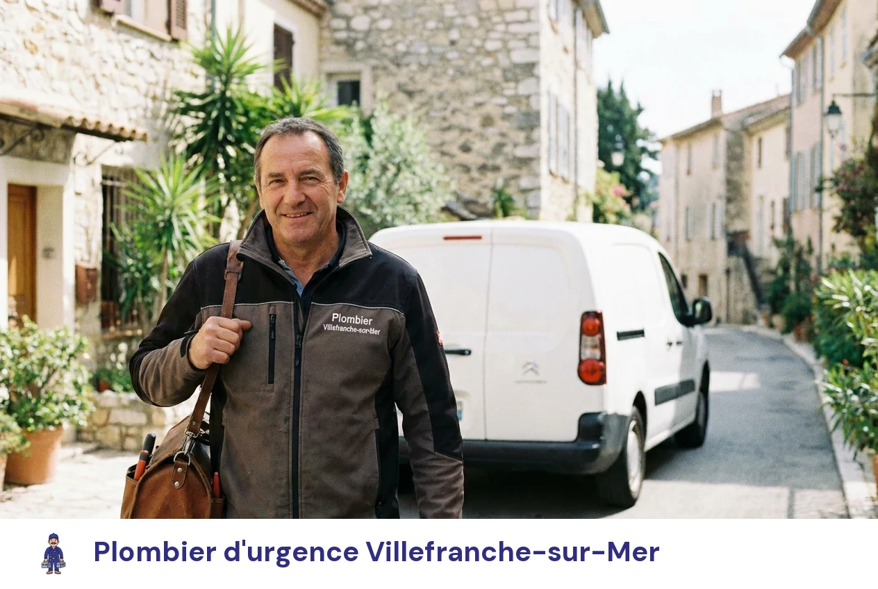 Plombier d'urgence à Villefranche-sur-Mer