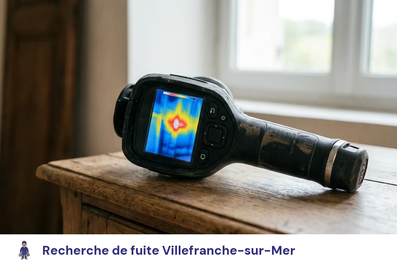 Recherche de fuite à Villefranche-sur-Mer