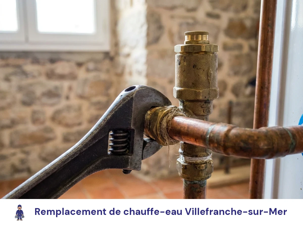 Remplacement de chauffe-eau à Villefranche-sur-Mer