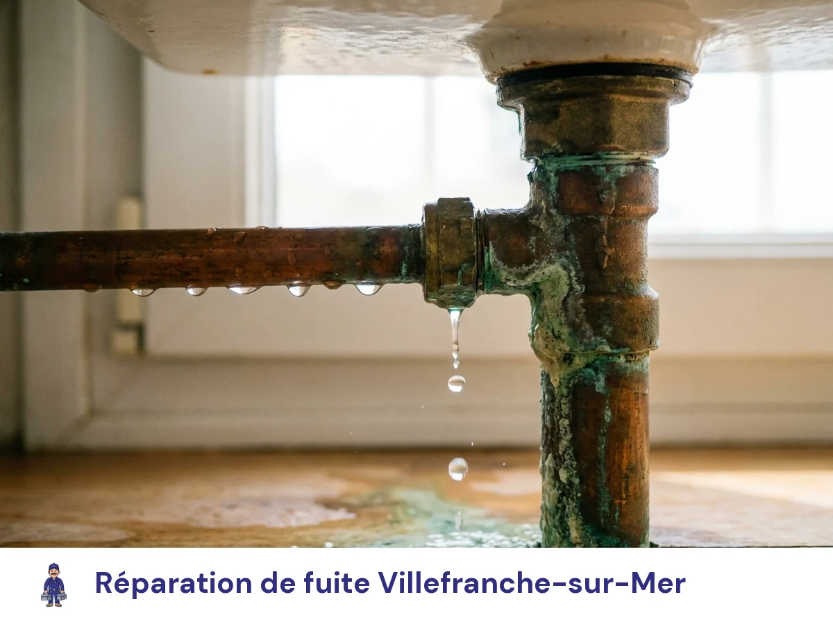 Réparation de fuite à Villefranche-sur-Mer