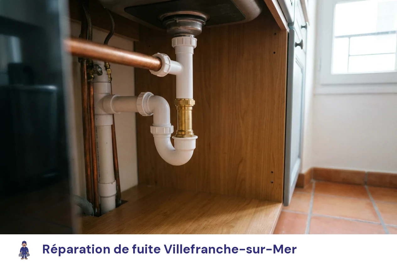 Réparation de fuite à Villefranche-sur-Mer