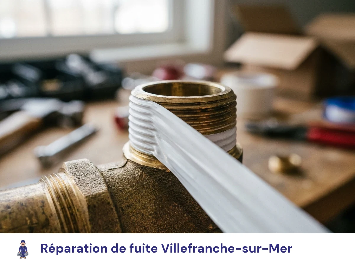 Réparation de fuite à Villefranche-sur-Mer