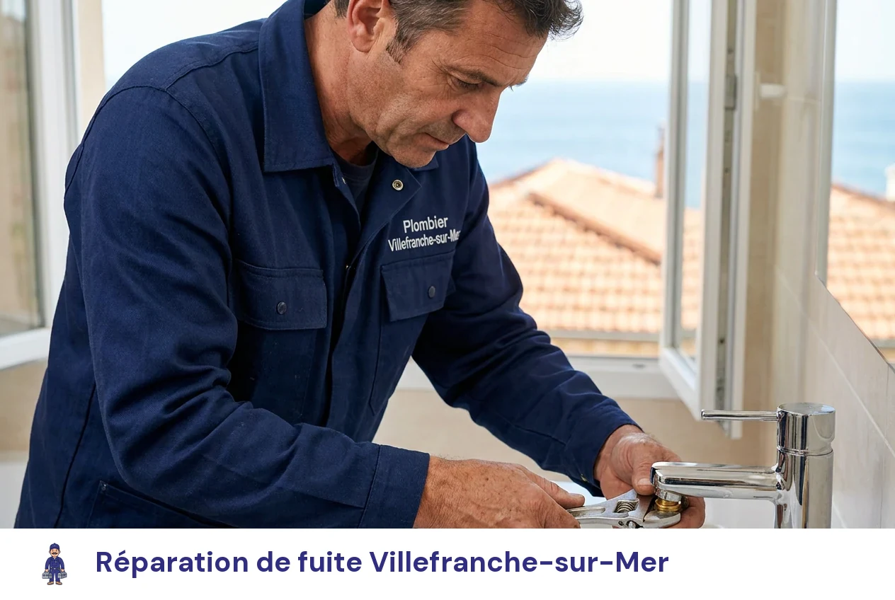 Réparation de fuite à Villefranche-sur-Mer
